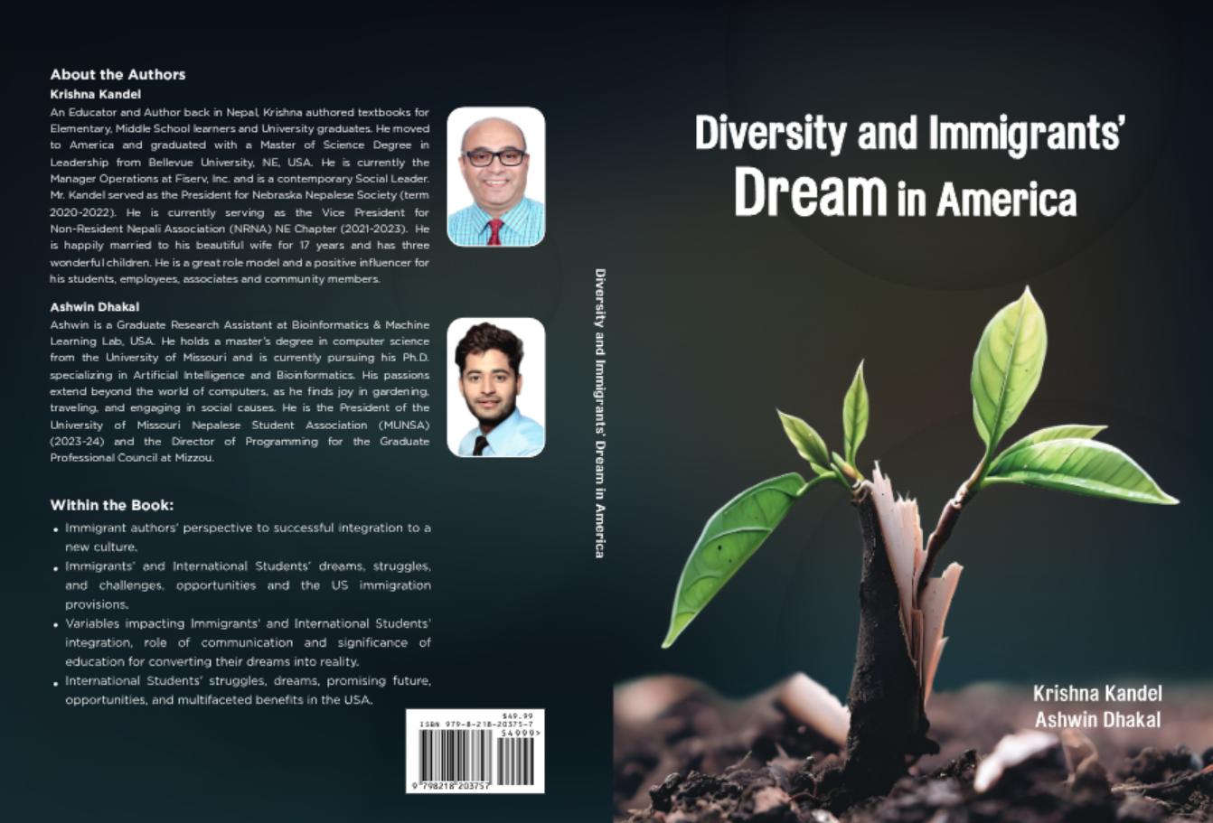 Diversity and Immigrants' Dream in America Book